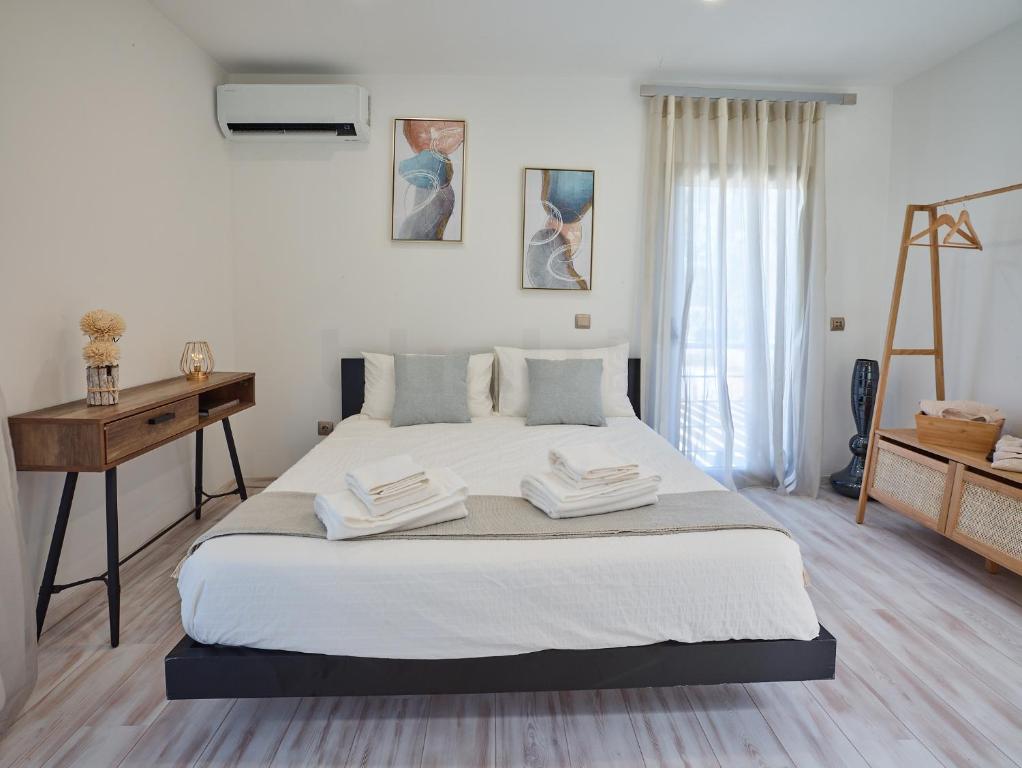 Ένα ή περισσότερα κρεβάτια σε δωμάτιο στο Fonte Seca GuestHouse