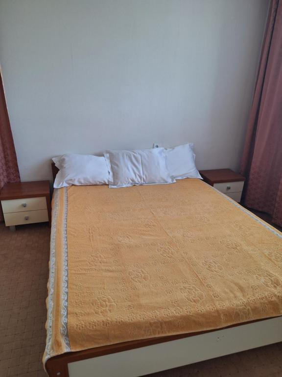 Postel nebo postele na pokoji v ubytování Барселона