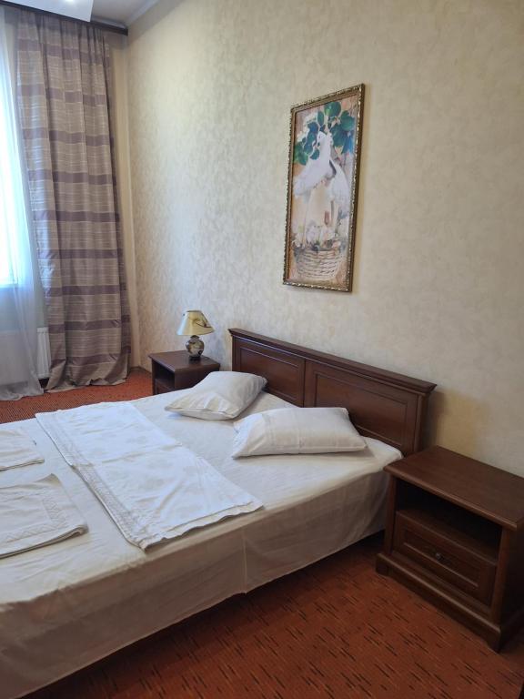 Postel nebo postele na pokoji v ubytování Барселона