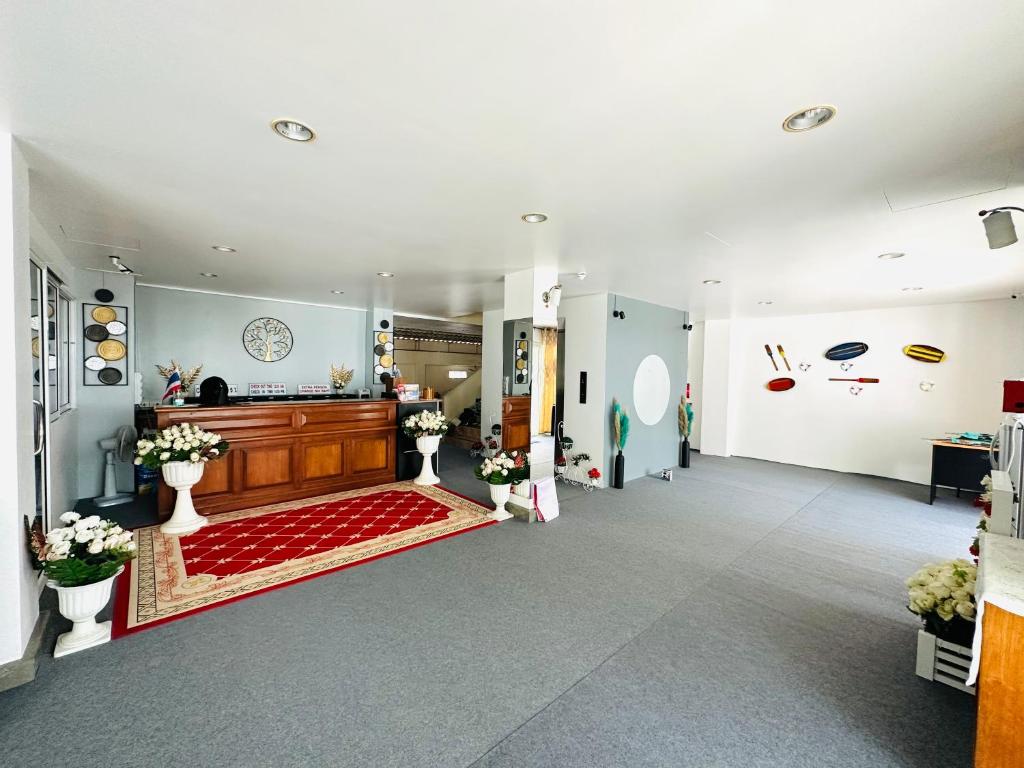 Kuchyň nebo kuchyňský kout v ubytování Kata Place Hotel