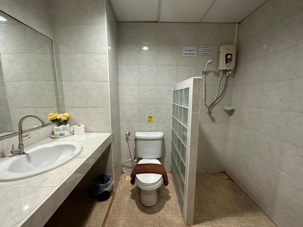 Koupelna v ubytování Kata Place Hotel