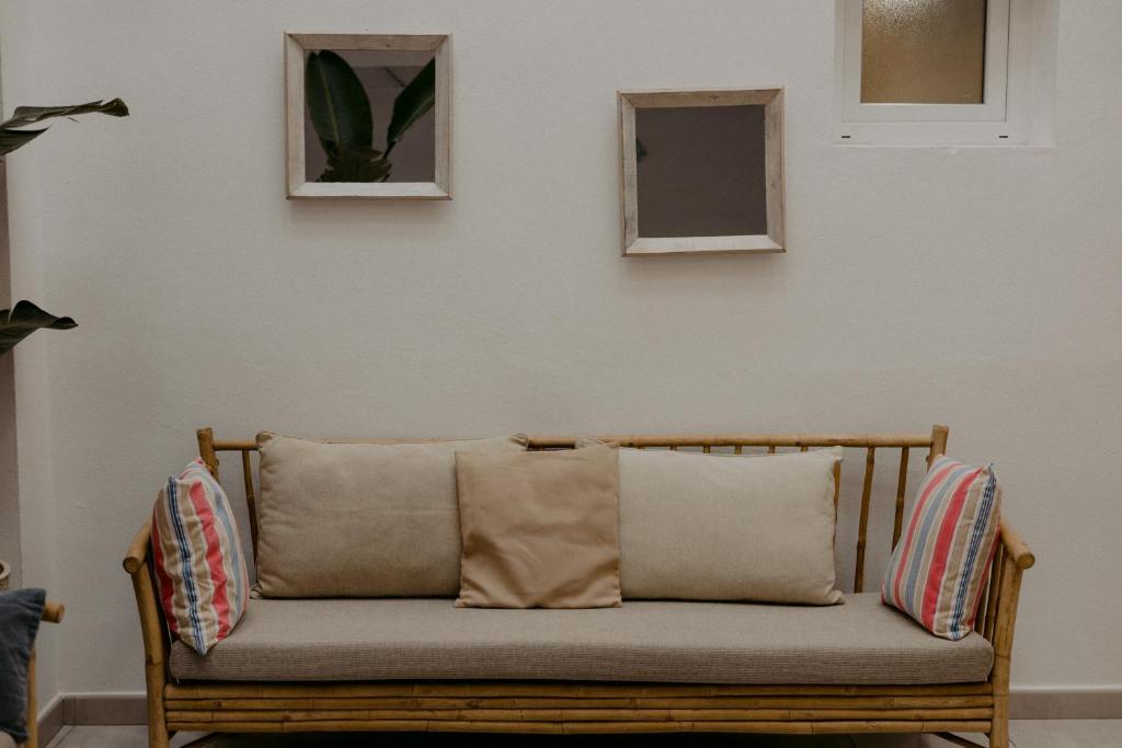 Posezení v ubytování Apartamentos Es Caló