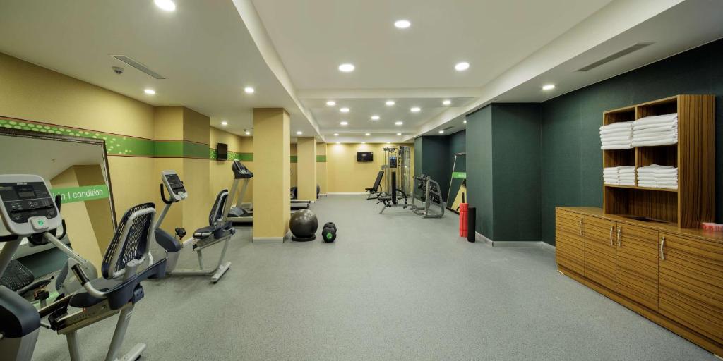 Fitness centrum a/nebo fitness zařízení v ubytování Hampton By Hilton Gaziantep