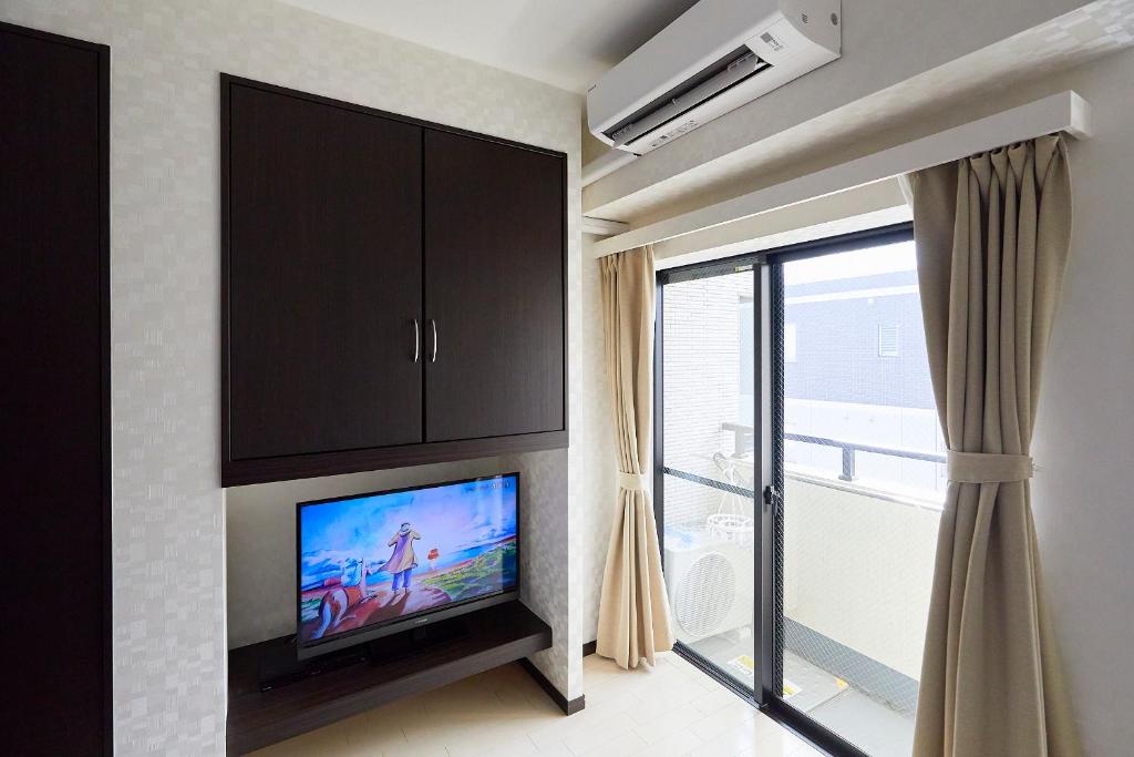 TV a/nebo společenská místnost v ubytování Skytree View Kinshicho - Self Check-In Only