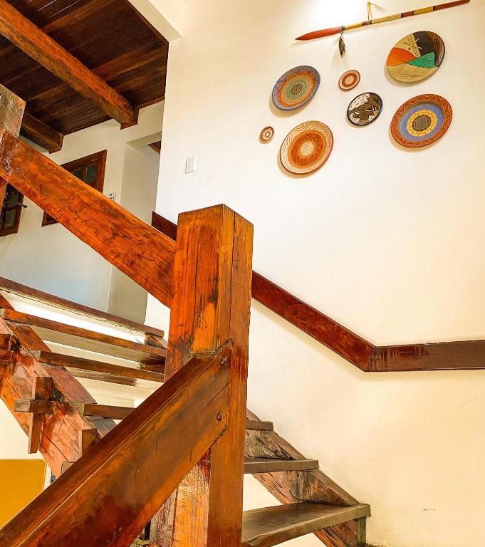 Palanda nebo palandy na pokoji v ubytování Hotel Malibu