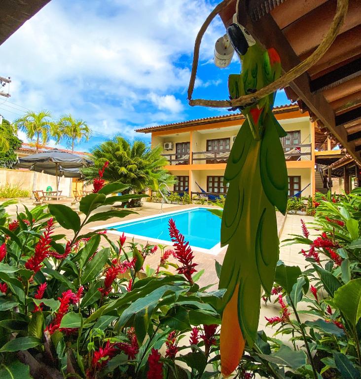 Bazén v ubytování Hotel Malibu nebo v jeho okolí