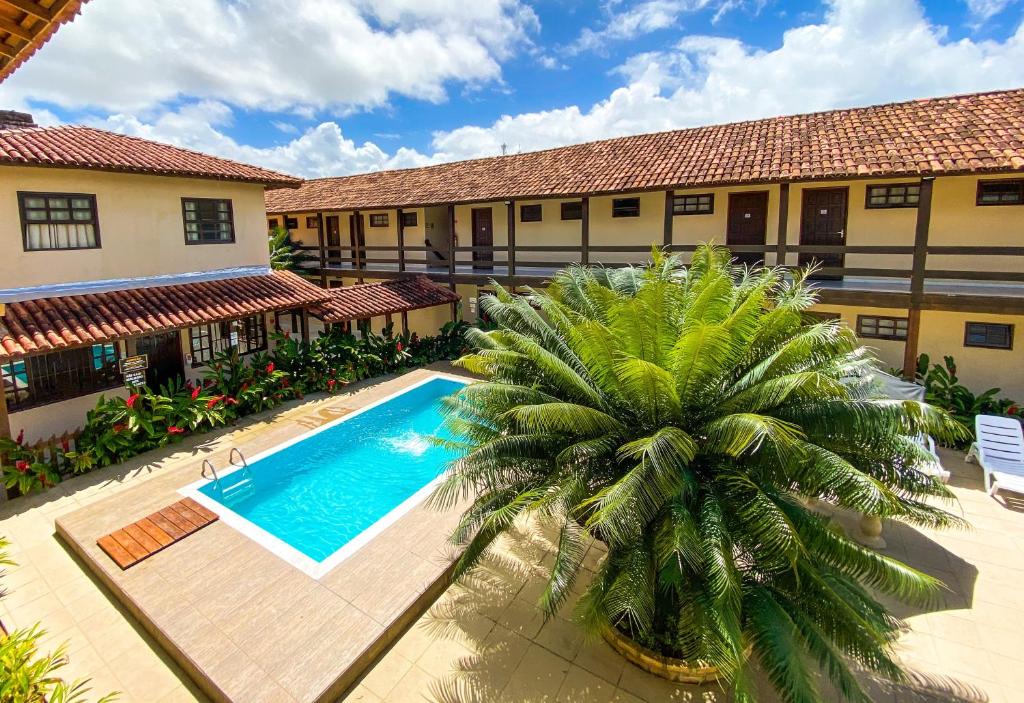 Bazén v ubytování Hotel Malibu nebo v jeho okolí