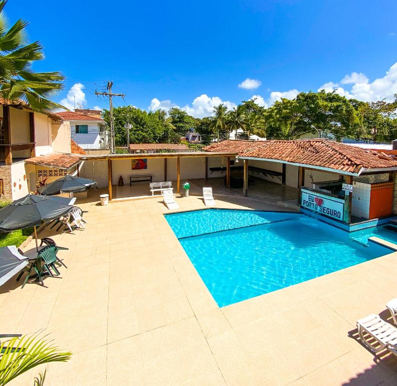 Bazén v ubytování Hotel Malibu nebo v jeho okolí