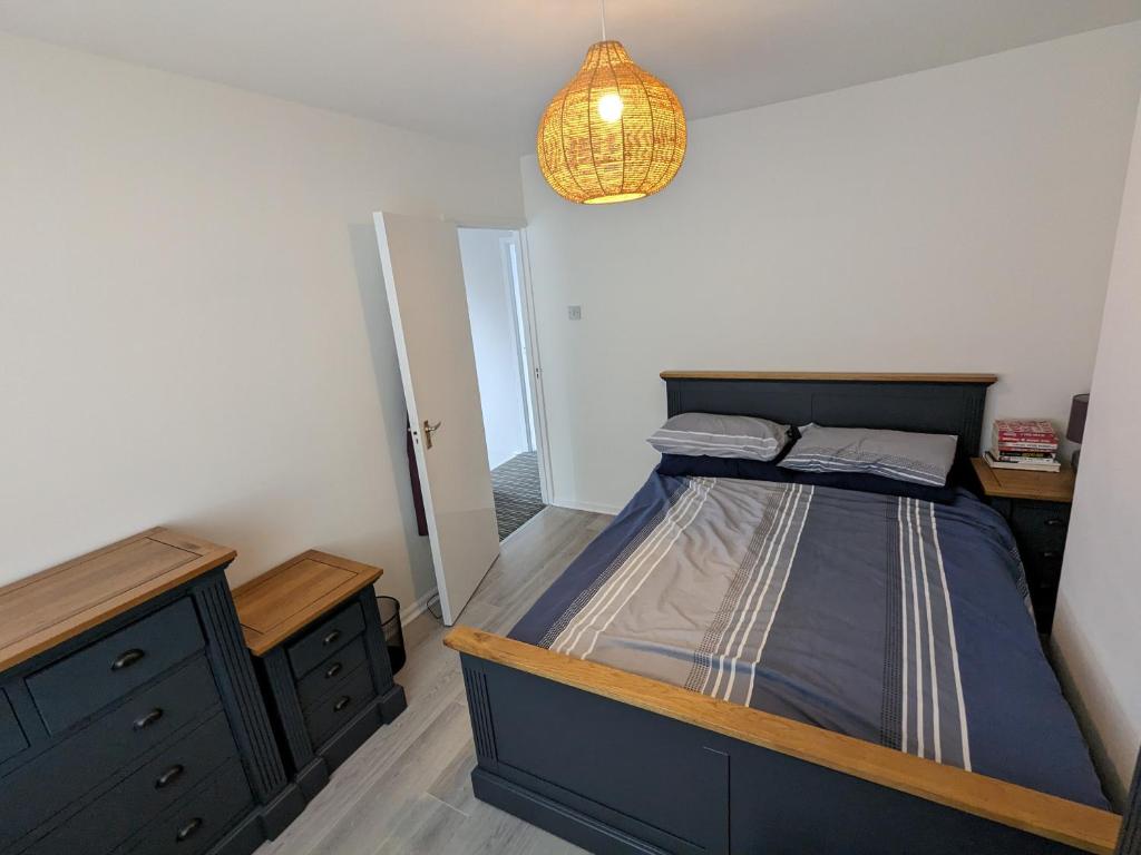 Postel nebo postele na pokoji v ubytování Private room in Belfast