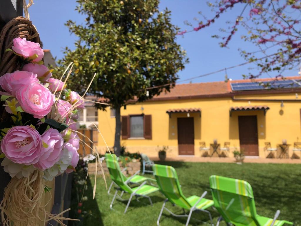 Zahrada ubytování B&B Dimora delle Ninfee