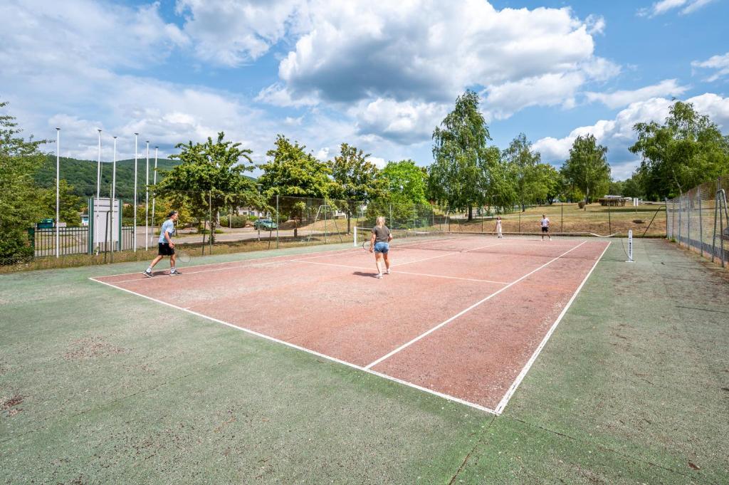 Tenis a/nebo squash v ubytování Camping Les Vosges du Nord nebo okolí