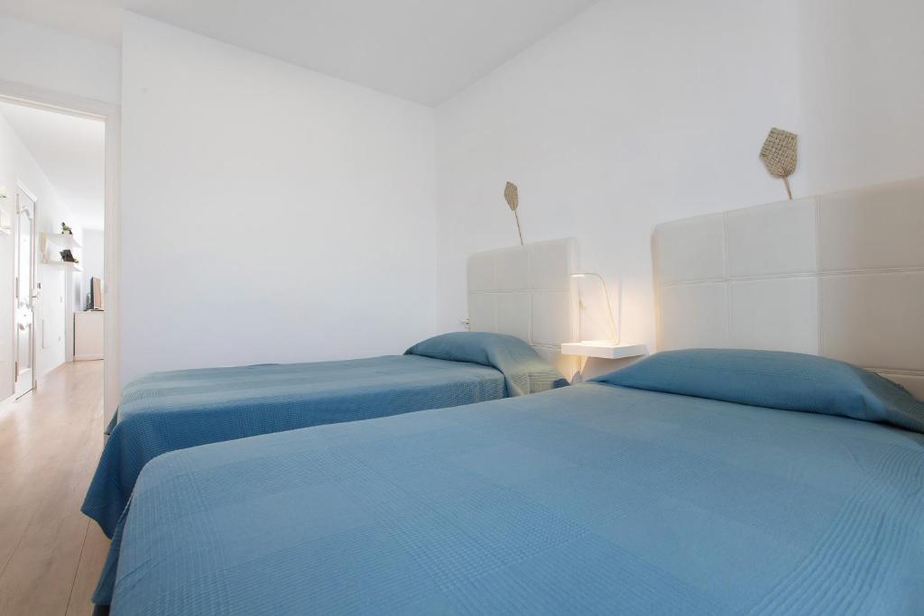 Postel nebo postele na pokoji v ubytování Apartamento Playa Morro Jable 2a