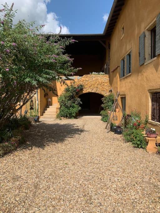 Zahrada ubytování Les Sarments du Beaujolais, campagne proche Lyon