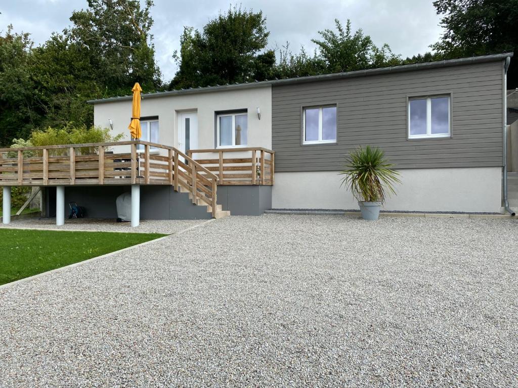 L’Albâtre - Maison située à quelques pas de la mer - Twee Slaapkamers Huis