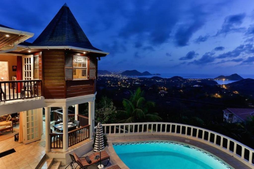 Residence Du Cap Panoramic Sea Views Cap Estate, Cap Estate (updated