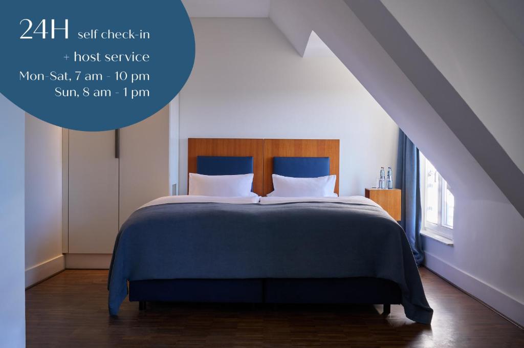 Postel nebo postele na pokoji v ubytování Classik Hotel Antonius