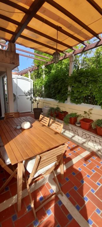 Patio nebo venkovní prostory v ubytování Apartment Dube
