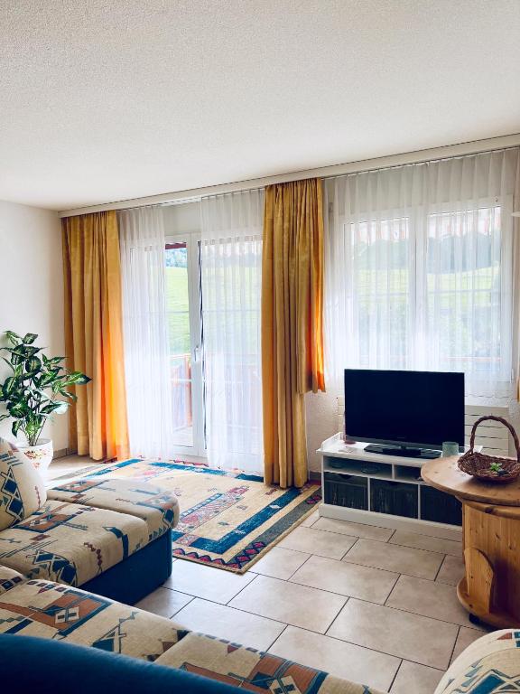 TV a/nebo společenská místnost v ubytování Haus Alpina - CharmingStay