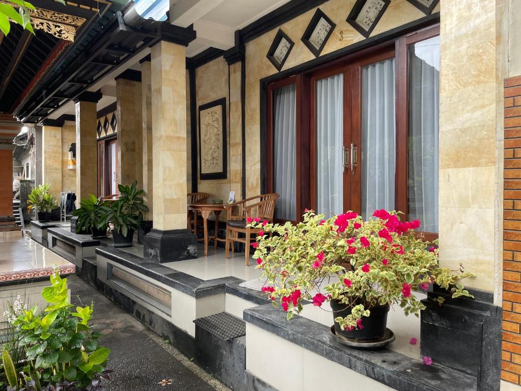 Zahrada ubytování Ubud Tri Upasedana House 2