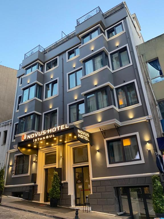 Byggnaden som hotellet ligger i