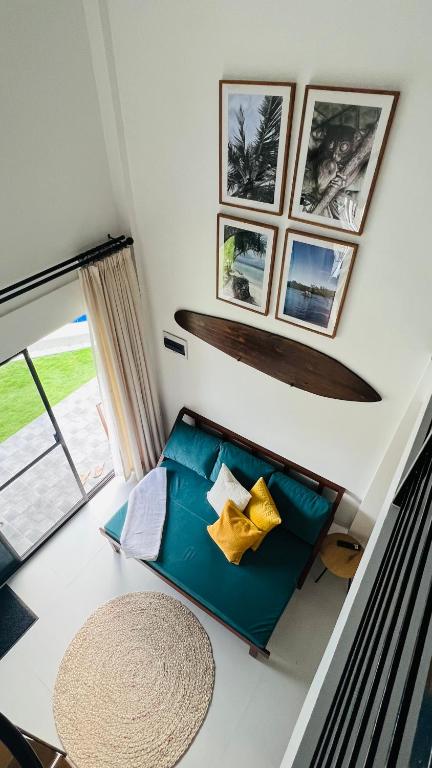 Posezení v ubytování Panglao Lofts