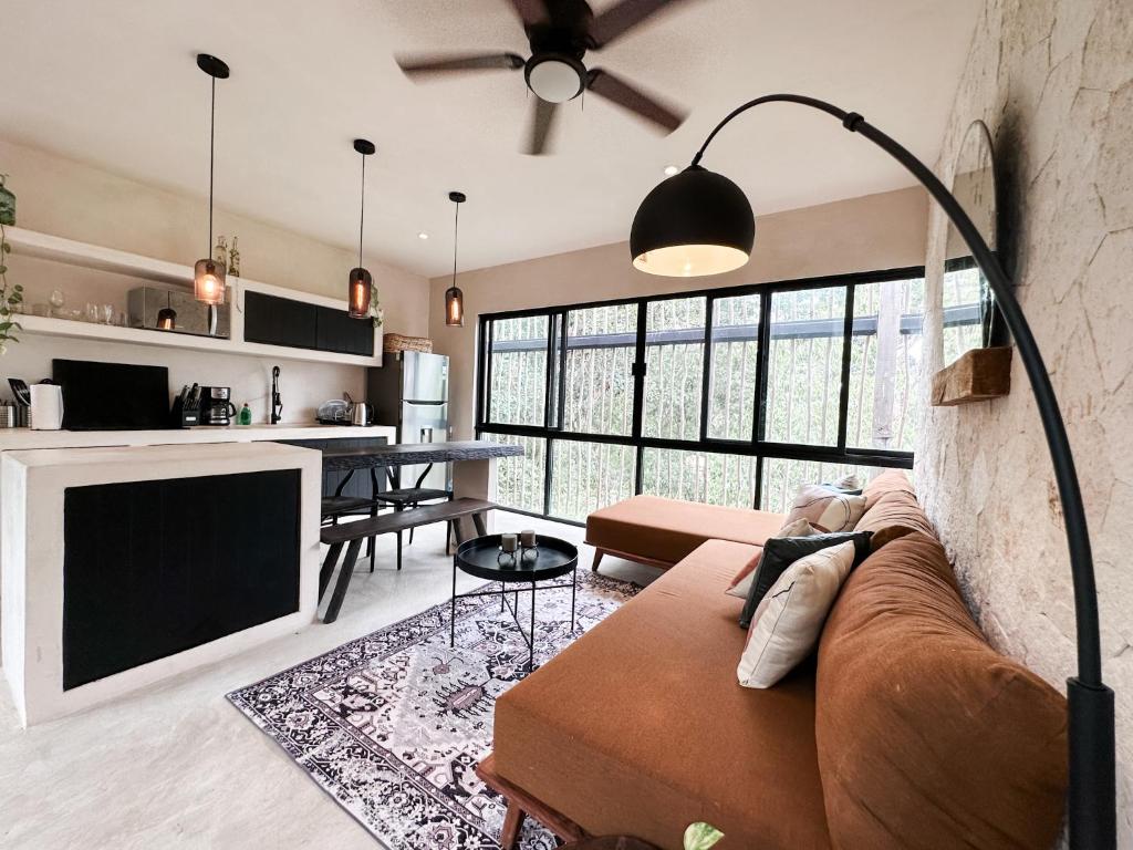 Vida Jungle Boho Apart 14 with special fee to access Hotel Bardo - One-Bedroom Apartment