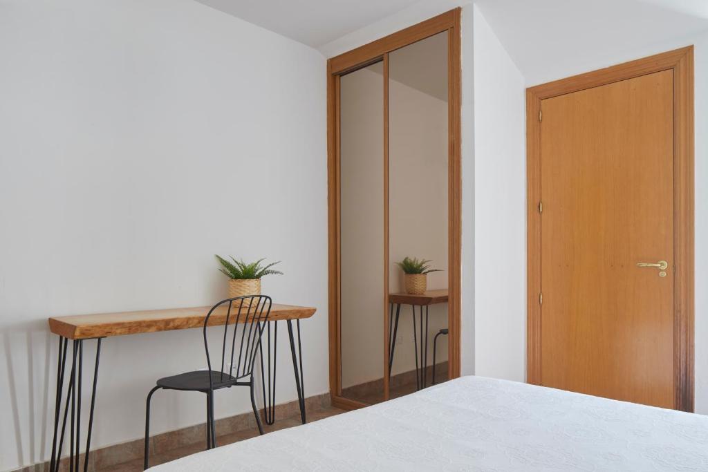Postel nebo postele na pokoji v ubytování Leizarooms