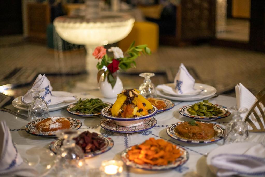 Nápoje v ubytování Riad Fes Ziyat & Spa