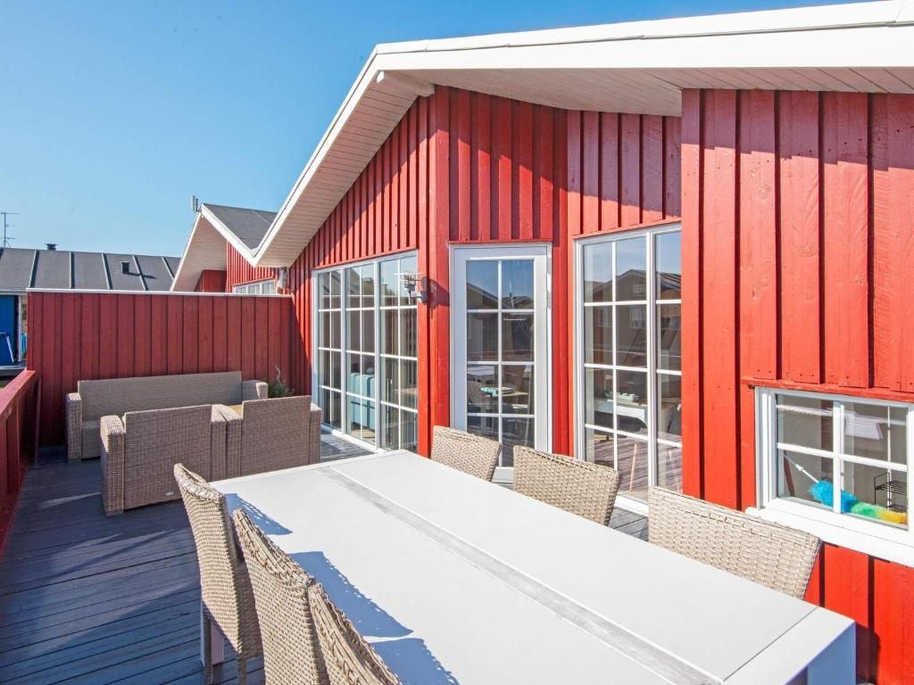 Balkón nebo terasa v ubytování Holiday Home Anker II