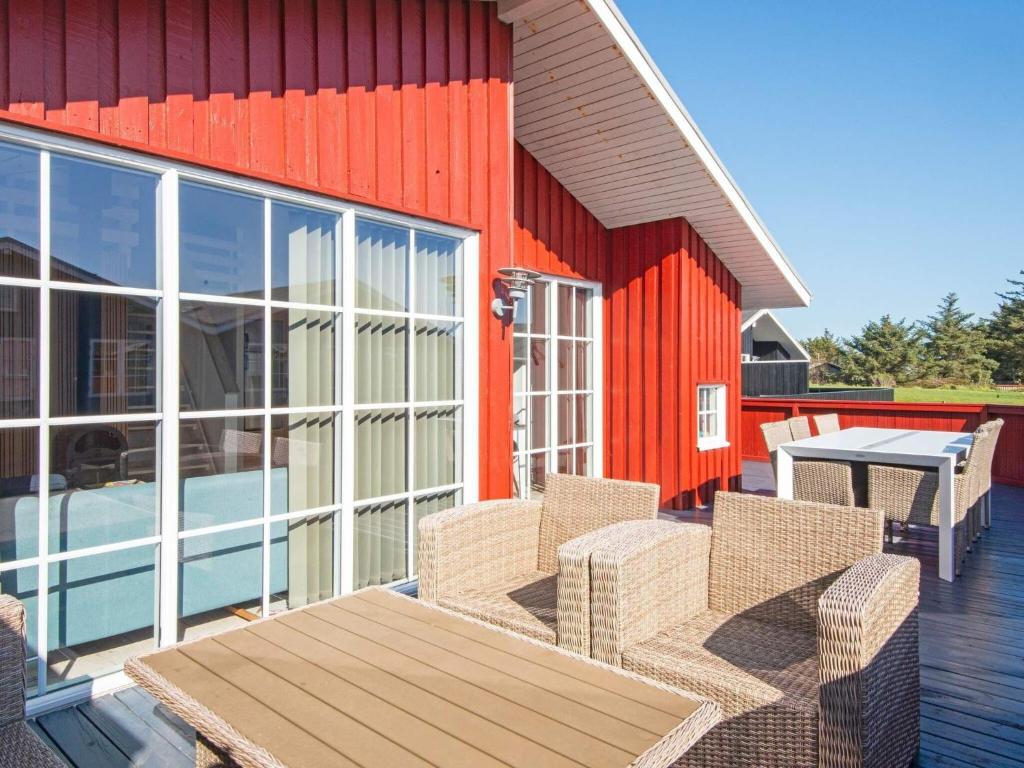 Balkón nebo terasa v ubytování Holiday Home Anker II