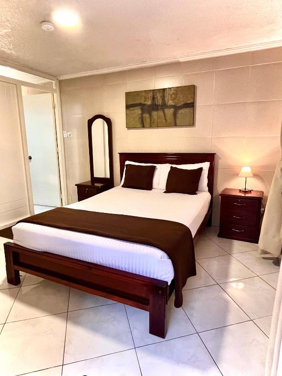 Postel nebo postele na pokoji v ubytování El Patio Hostel Quito