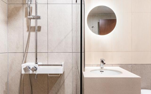 Koupelna v ubytování Hound Hotel Gijang Osiria