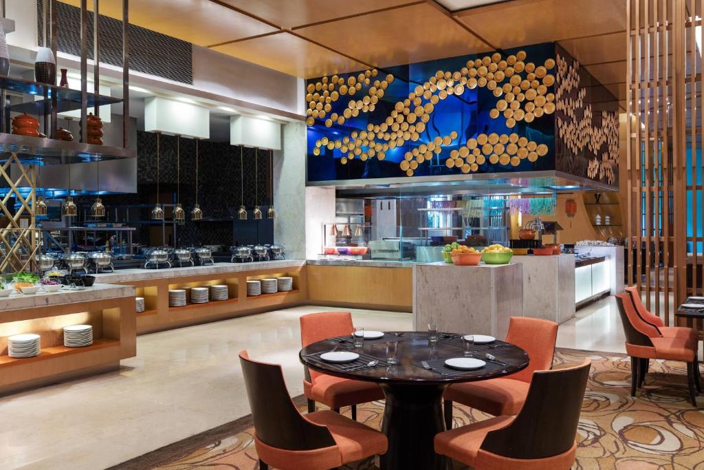 Posezení v ubytování Sheraton Zhongshan Hotel