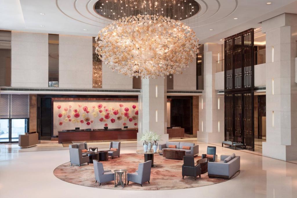 Posezení v ubytování Sheraton Zhongshan Hotel