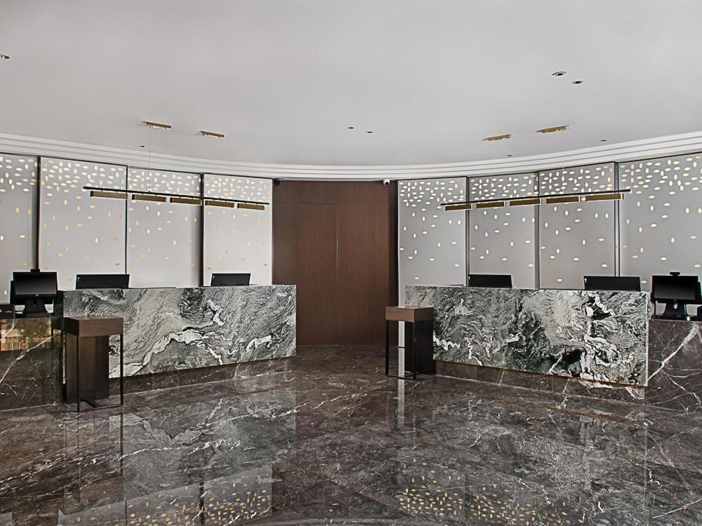 Vstupní hala nebo recepce v ubytování Hampton by Hilton Guangzhou Railway Station