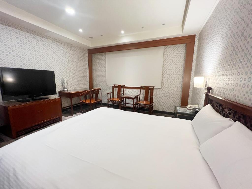 TV a/nebo společenská místnost v ubytování 喜客商旅 Seeker Hotel - Sanchong
