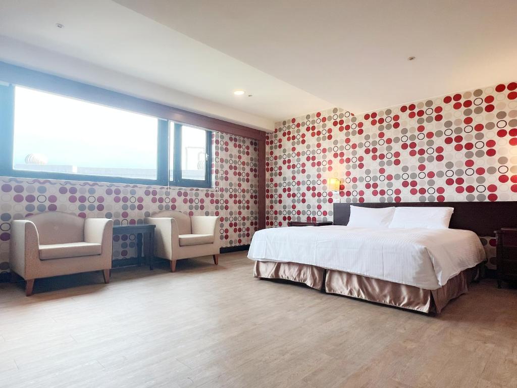 Postel nebo postele na pokoji v ubytování 喜客商旅 Seeker Hotel - Sanchong