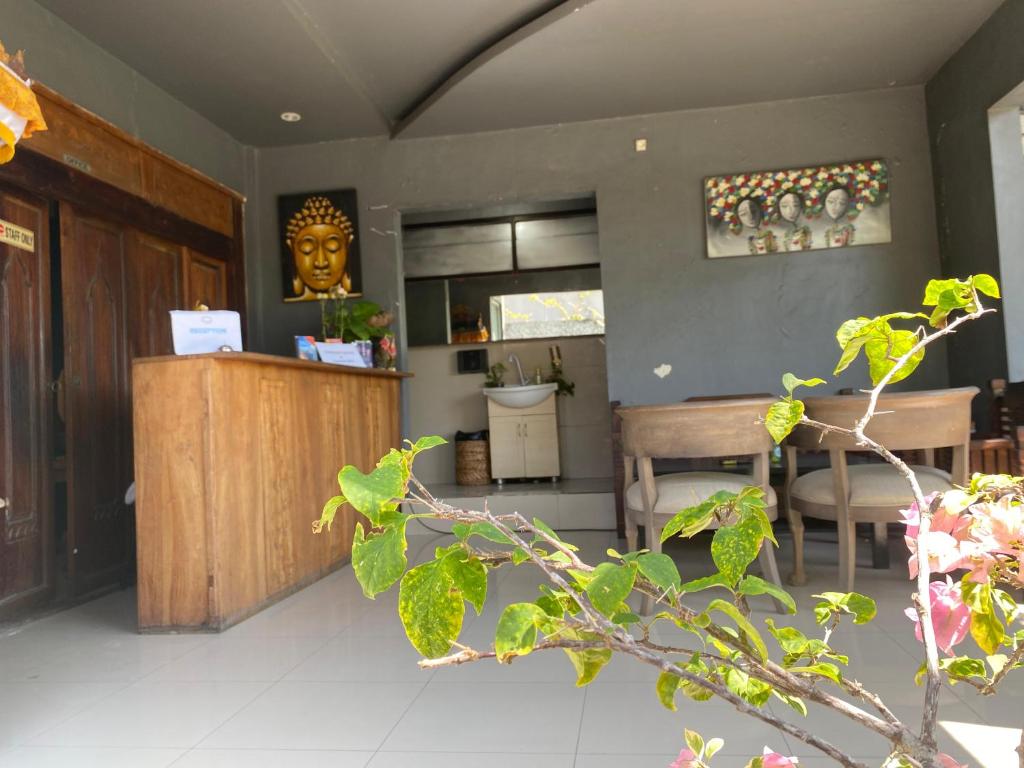 Kuchyň nebo kuchyňský kout v ubytování Ashana Hotel