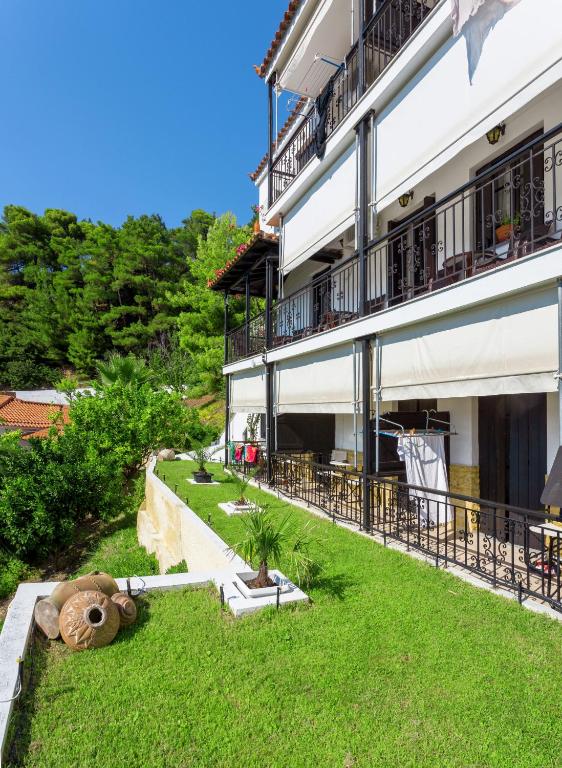 Zahrada ubytování Aegeon Hotel