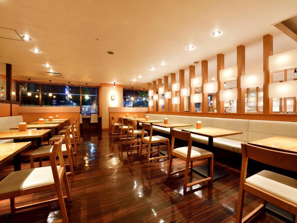 Restaurace v ubytování Hotel Elcient Kyoto Hachijoguchi