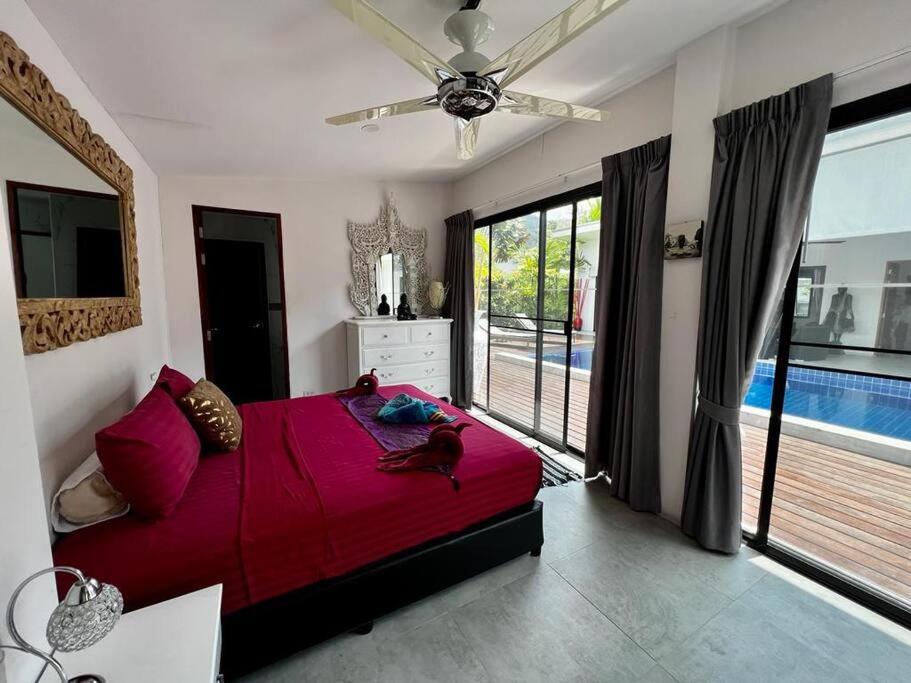 Postel nebo postele na pokoji v ubytování Villa Darring 4 chambres piscine