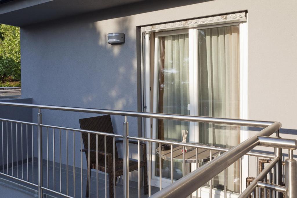 Balkón nebo terasa v ubytování Primus Hotel & Apartments