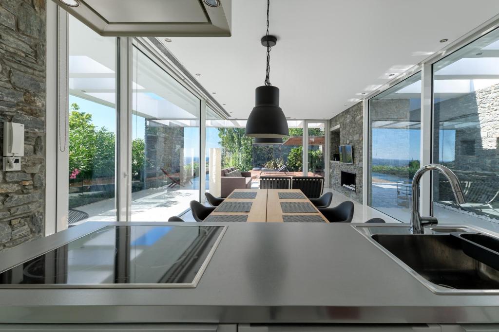 Posezení v ubytování A - Luxury Villas