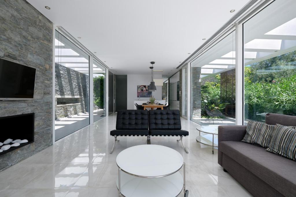 Posezení v ubytování A - Luxury Villas