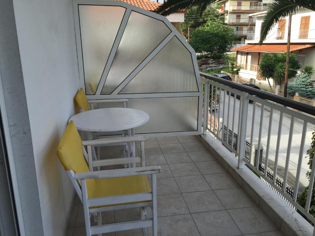 Balkón nebo terasa v ubytování Iris Hotel