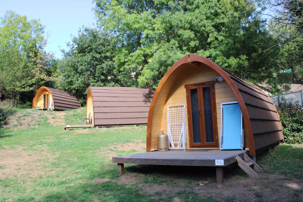 Zahrada ubytování Camping Chantemerle