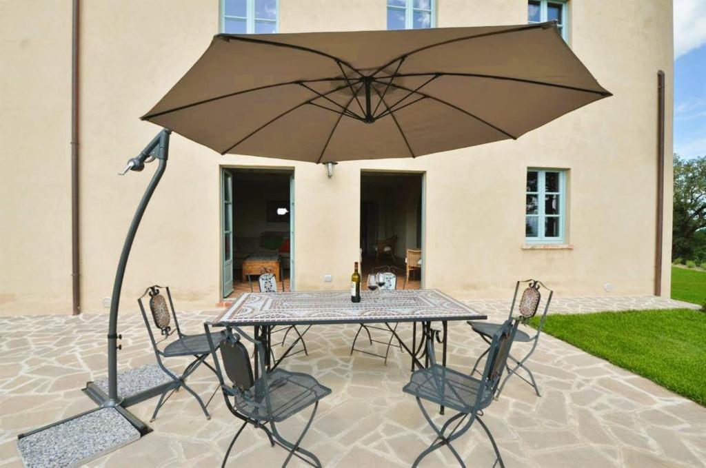 Luxury Resort with swimming pool in the Tuscan countryside, Villas on the ground floor with private outdoor area with panoramic view - Twee Slaapkamers Villa