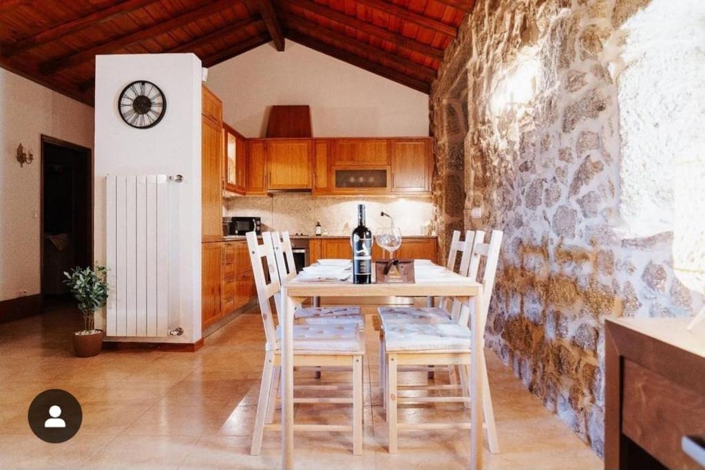 Kuchyň nebo kuchyňský kout v ubytování Casa Eido Do Sorro