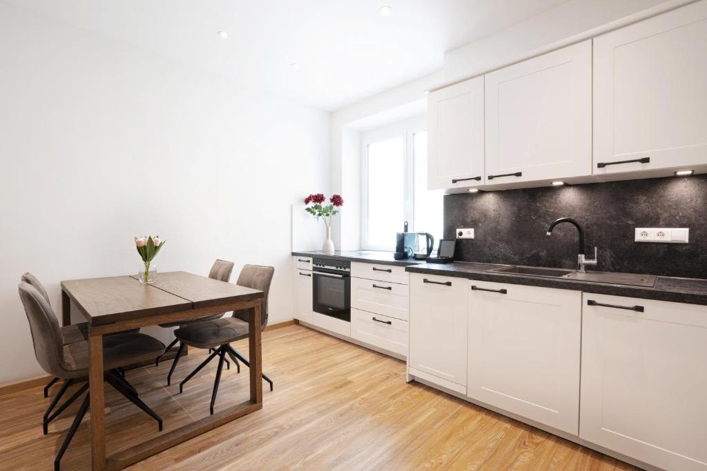 Cucina o angolo cottura di easy flat Villach main plaza