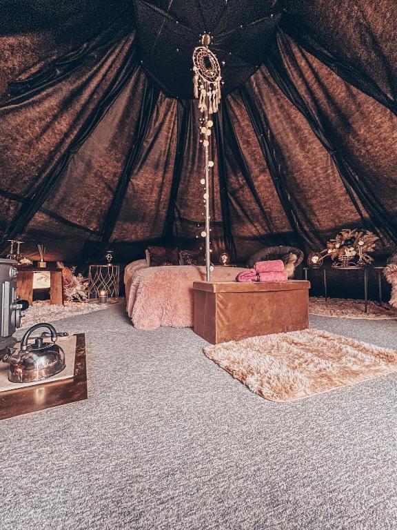 Fotografie z fotogalerie ubytování Glamping in - luxury tent v destinaci Šunupis